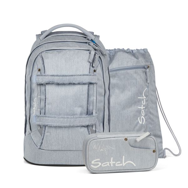 Satch Schul- Unirucksack SATCH PACK DENIM SET